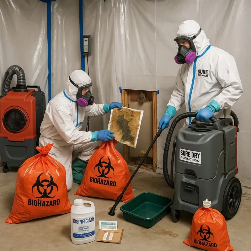 Contaminated Water Handling Protocols process in Palmer Heights, PA
